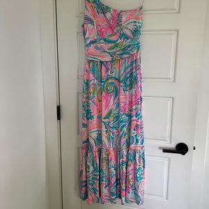 Lilly Pulitzer Mooney Midi Dress Size Small